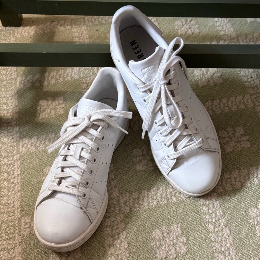 Adidas Stan Smith white womens size 9 sneakers